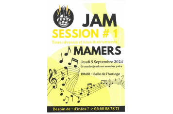 JAM : IMPROVISATION D'INSTRUMENTS SESSION #1 